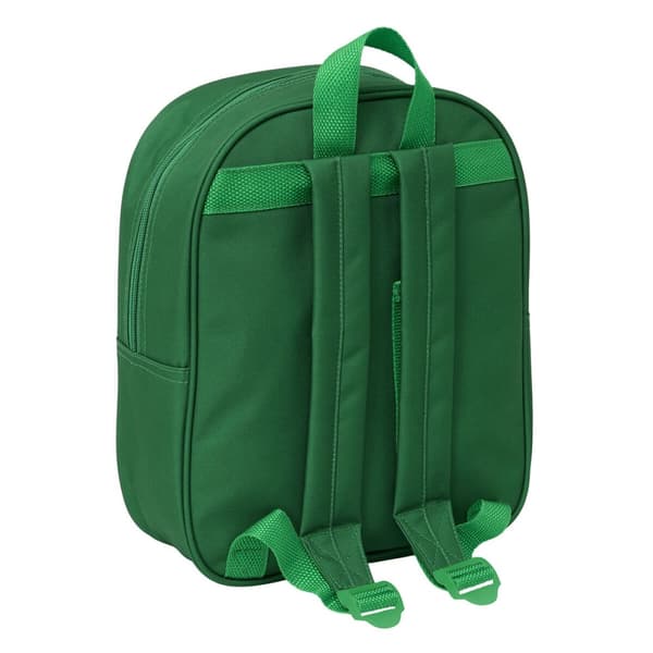 Koululaukku Real Betis Balompié Vihreä 22 x 27 x 10 cm 3D