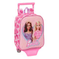 Miniatyrbild 1 av 3: Skolväska med hjul Barbie Love Rosa 22 x 27 x 10 cm