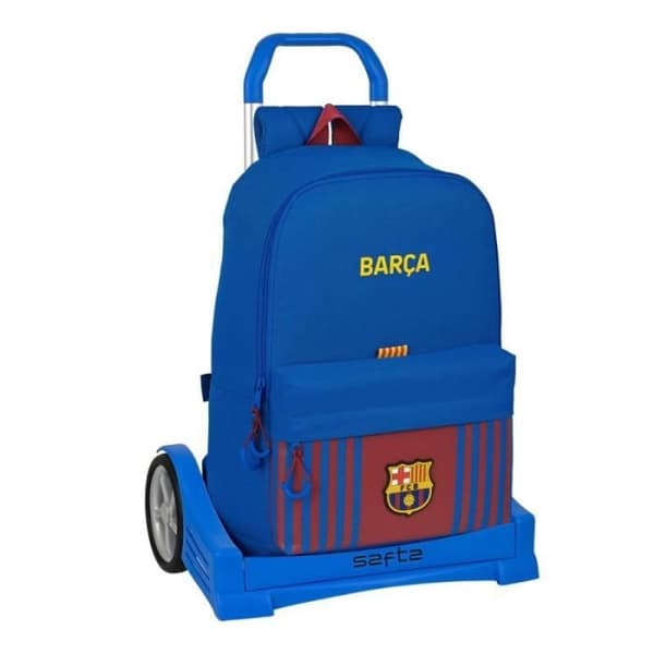 Safta skolryggsäck med Evolution-vagn ingår från F.C. Barcelona 1a Equipment 21/22, 310 x 150 x 470 mm -