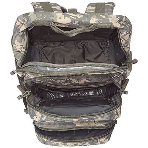 MIL-TEC militärryggsäck - US attack pack 20L MOLLE AT Digital - Polyester - Vandring
