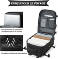 Miniatyrbild 6 av 6: Cabin Travel Backpack - Dam - Vattentät - USB - Svart - 45x31x20 cm