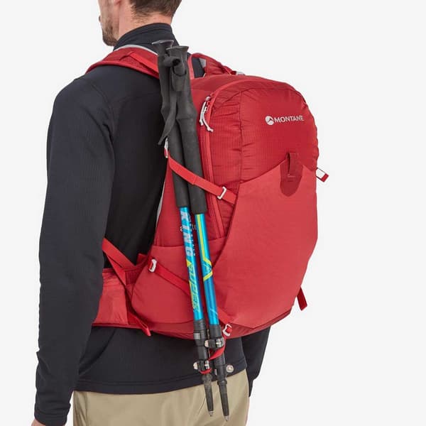 Montane Azote 25l Reppu Punainen