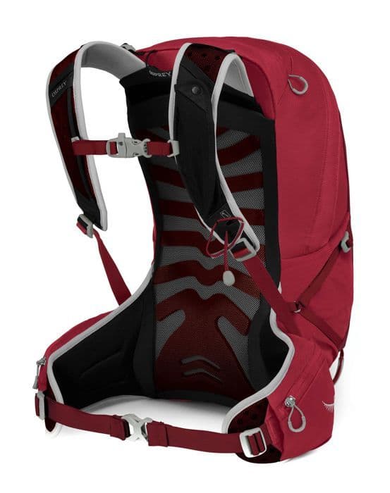 Osprey Röd ryggsäck för kvinnor och män - Talon 22 S / M Cosmic Red 125437