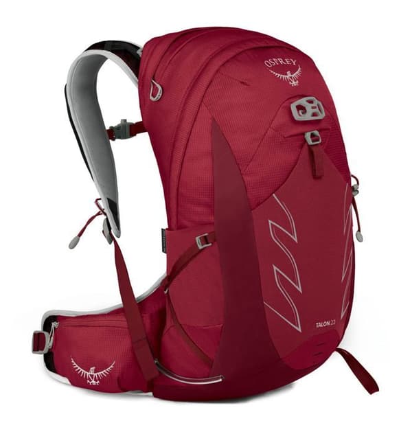 Osprey Röd ryggsäck för kvinnor och män - Talon 22 S / M Cosmic Red 125437