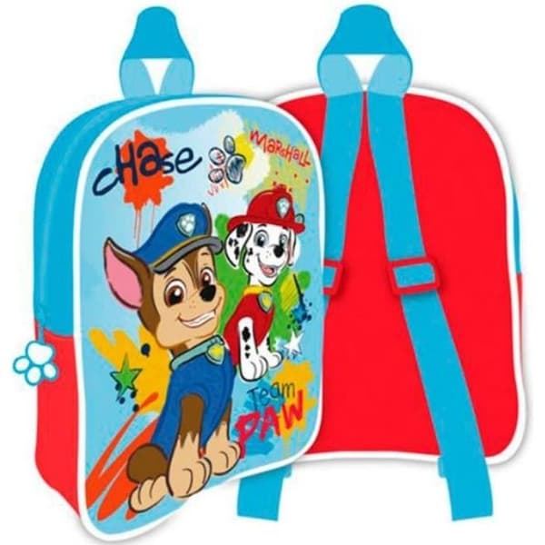 skolryggsäck Paw Patrol Marcus och Chase 28 cm flerfärgad