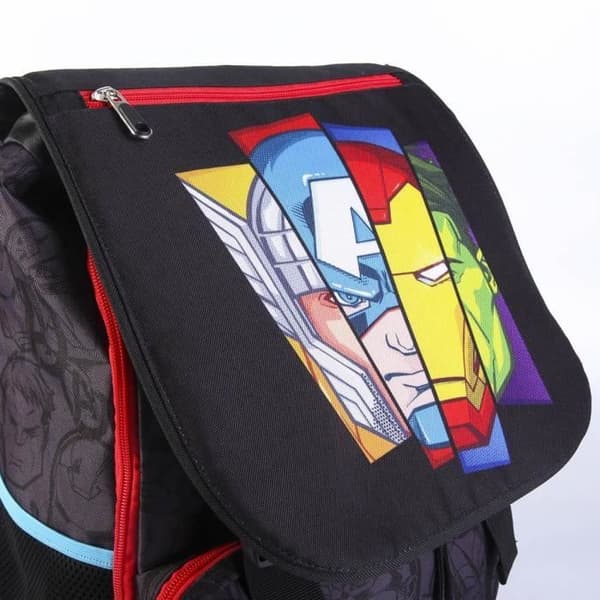 Cerda Avengers barn (skola) ryggsäck - svart - TU