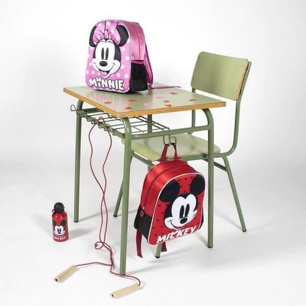 Skolväska - Mickey Mouse - 3D - Röd - 25 x 31 x 10 cm - Barn