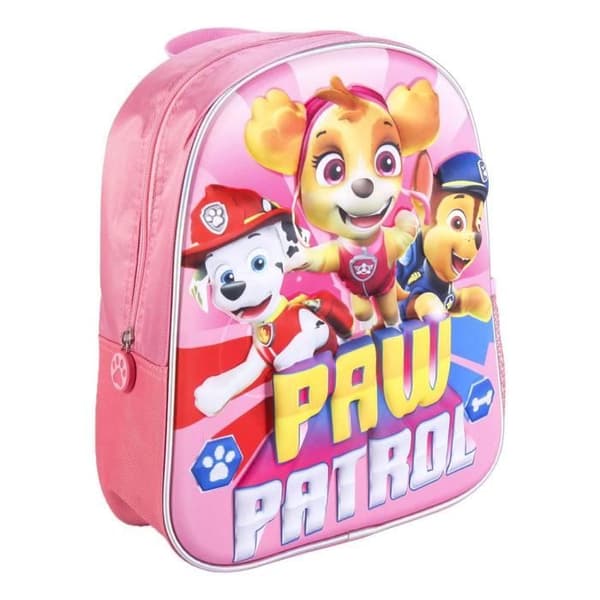 Zaino Asilo 3D Paw Patrol Rosa