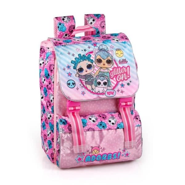 LOL Surprise Backpack - Zaino Estensibile Glitter On