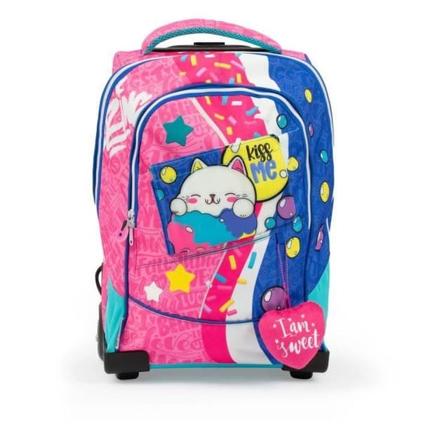 Trolleyryggsäck - GIOCHI PREZIOSI - Bubble Star GOPOP - Rosa - 34x47x23 cm - För tjejer