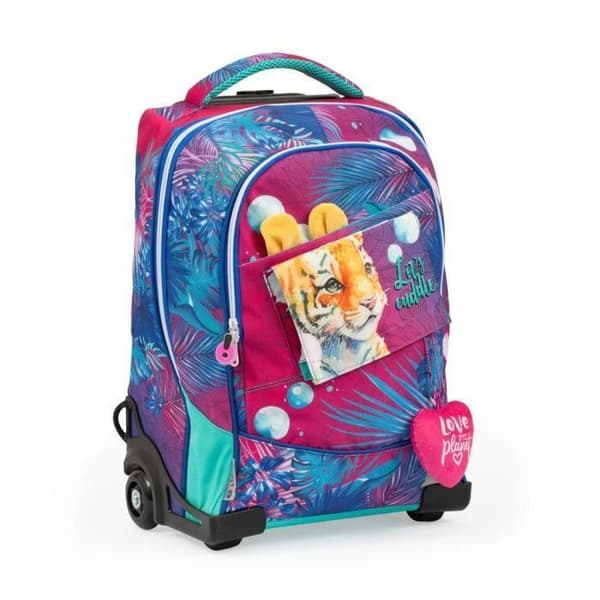 Trolley Skolryggsäck Sweet Jungle GOPOP Giochi Preziosi