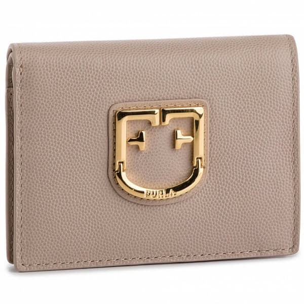 Damväska Furla PCW1023-GR-DR Beige 11 x 9 x 2 cm