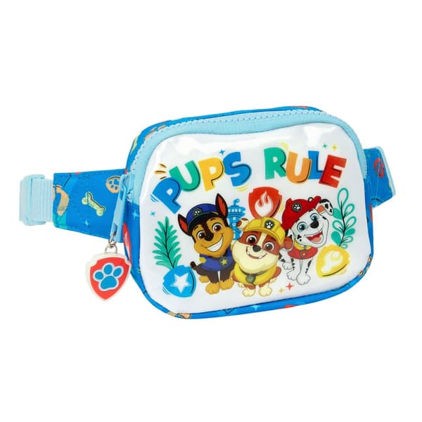 Midjeväska The Paw Patrol Pups rule Blå 14 x 11 x 4 cm