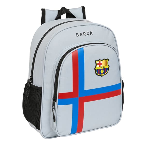 Skolryggsäck F.C. Barcelona Grå 32 x 38 x 12 cm