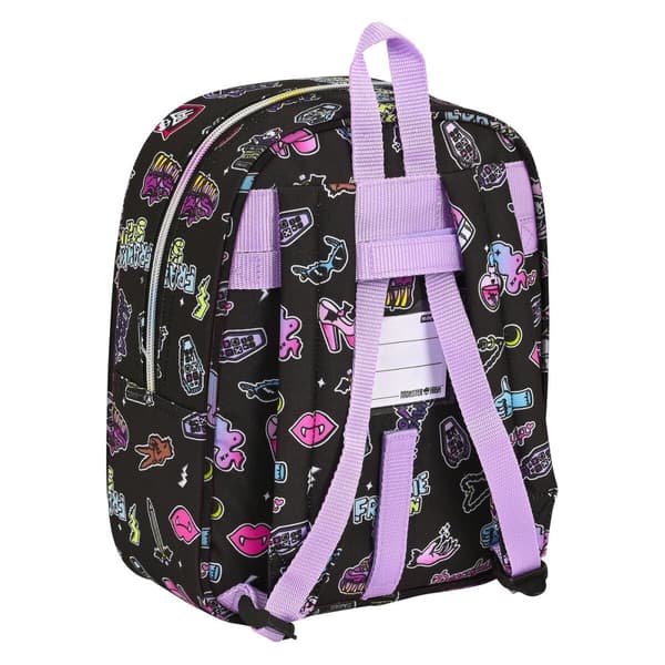 Skolryggsäck Monster High Creep Svart 22 x 27 x 10 cm