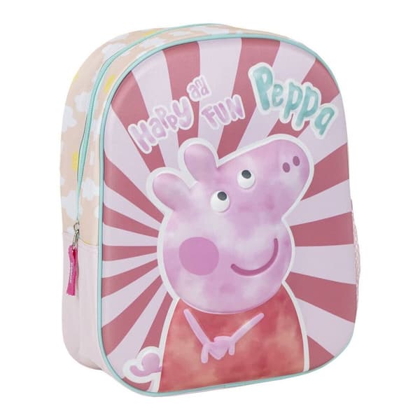 Skolryggsäck Peppa Pig Rosa 25 x 31 x 10 cm