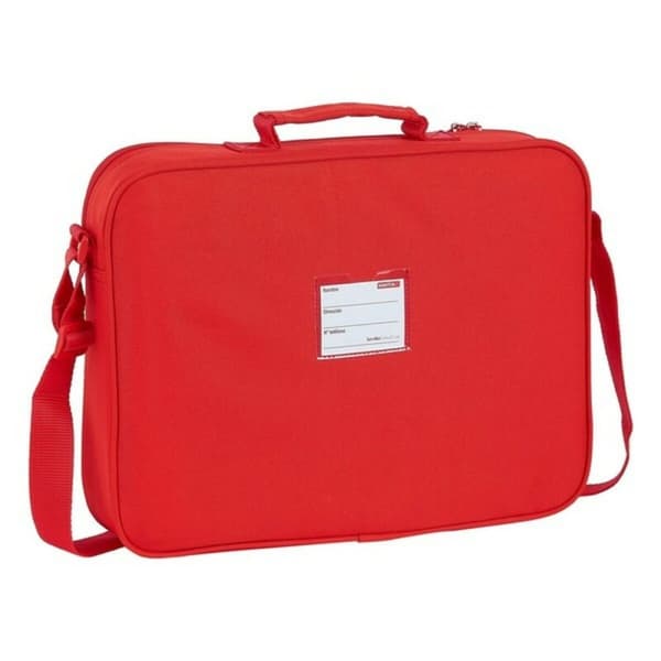 Skole skoletaske Sevilla Fútbol Club Rød (38 x 28 x 6 cm)