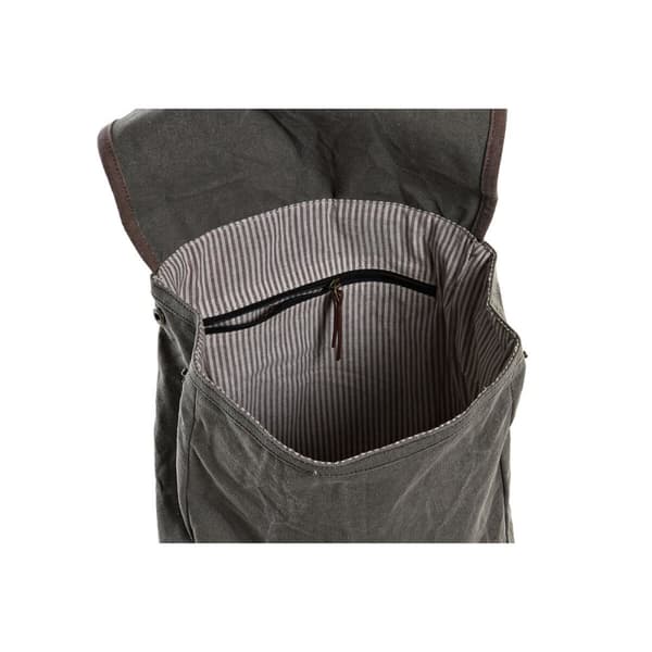 Casual Rygsæk DKD Home Decor Canvas Cykel Grå Brun (33 x 12 x 47 cm)