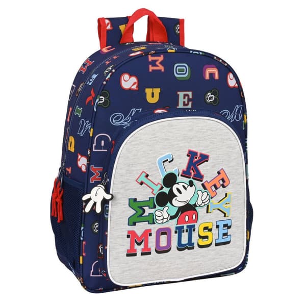 Skoletaske Mickey Mouse Clubhouse Only one Marineblå 33 x 42 x 14 cm