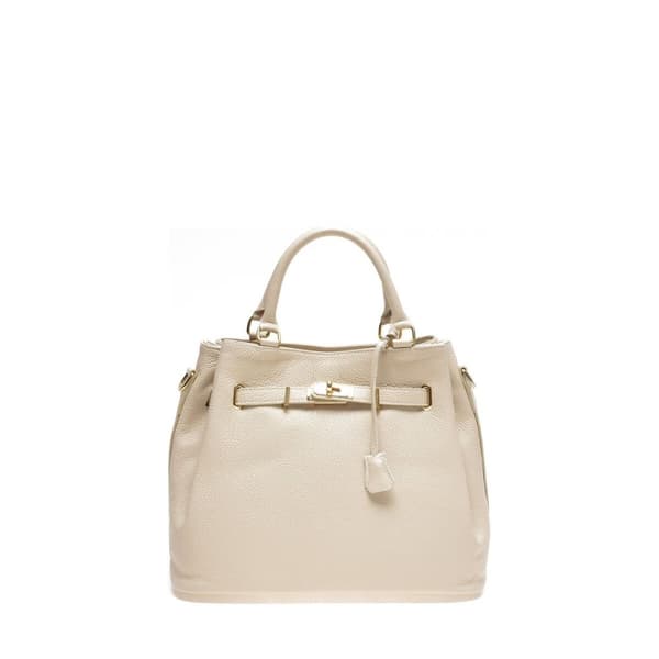Håndtasker til damer Anna Luchini SS22-AL-1762-BEIGE Beige 36 x 29 x 17 cm