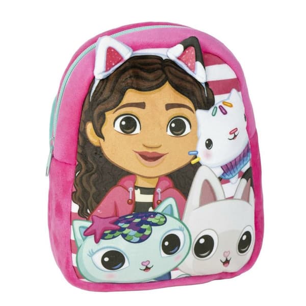 Skoletaske Gabby's Dollhouse Pink