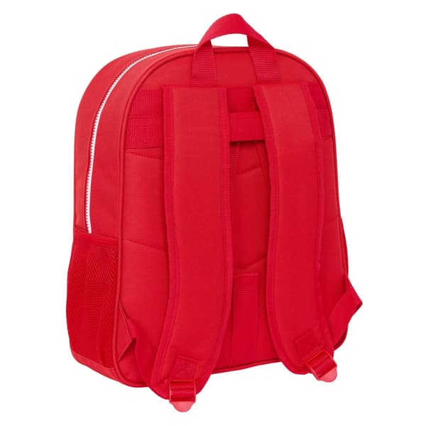 Skoletaske Sevilla Fútbol Club Rød 32 x 38 x 12 cm