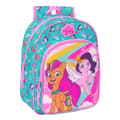 Miniatyrbillede 1 af 3: Skoletaske My Little Pony Magic Pink Turkisblå 26 x 34 x 11 cm