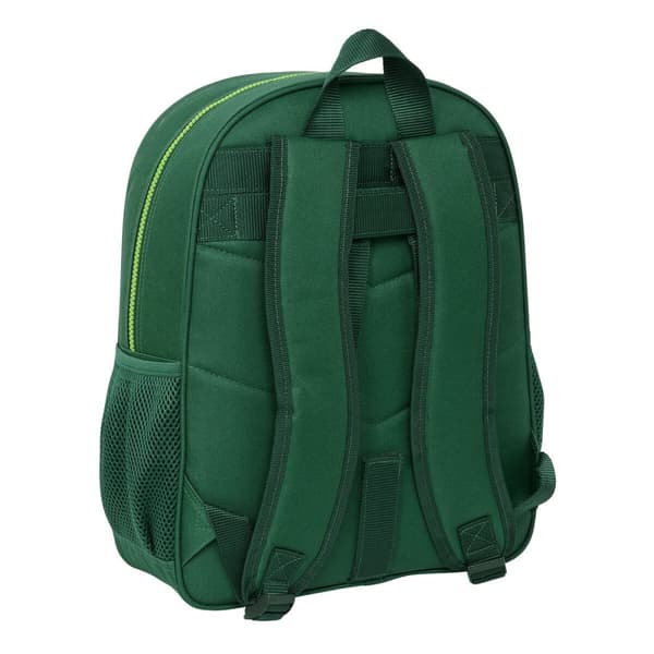 Skoletaske Real Betis Balompié Grøn 32 x 38 x 12 cm