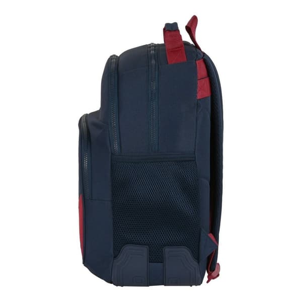 Skolebag F.C. Barcelona Blå Rødbrun (32 x 42 x 15 cm)