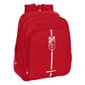Miniatyrbilde 1 av 3: Skolebag Granada C.F. Rød 28 x 34 x 10 cm