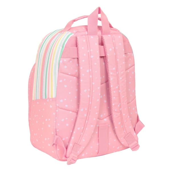 Skolebag BlackFit8 Globitos Rosa 32 x 42 x 15 cm