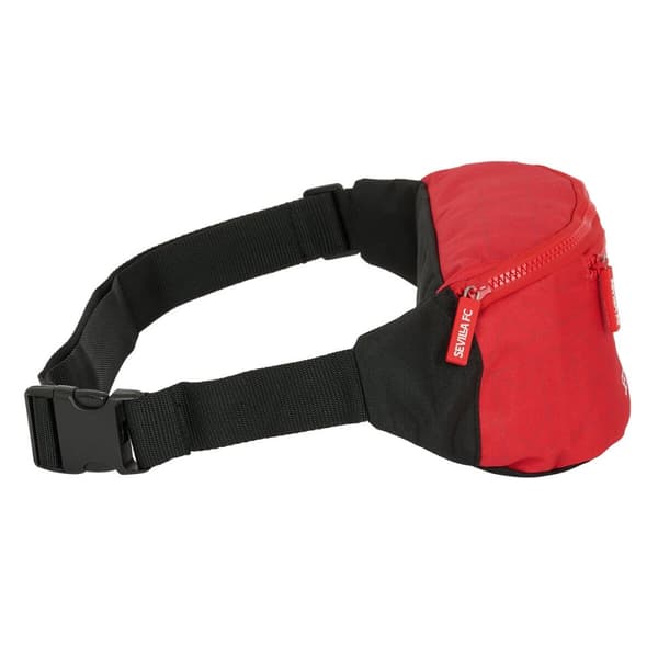 Veske med belte Sevilla Fútbol Club Svart Rød Sporty 23 x 12 x 9 cm