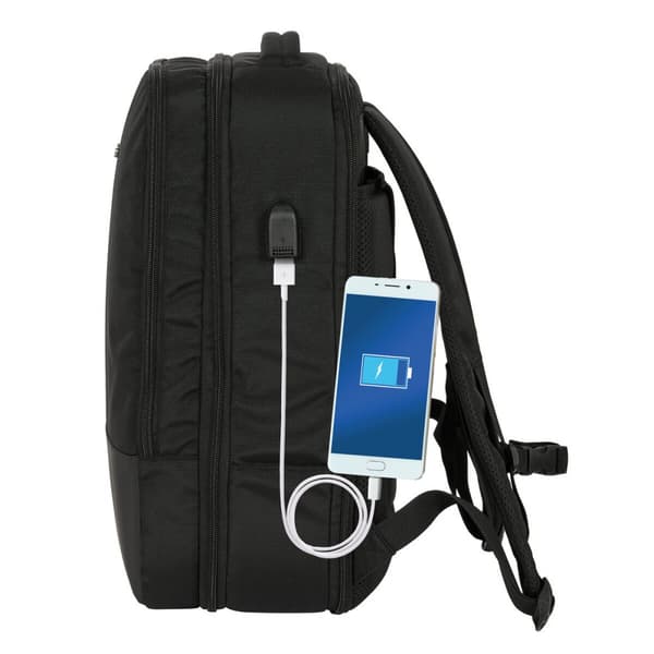 Ryggsekk Safta Multisports Reise Svart Business 30 x 44 x 16 cm
