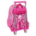 Miniatyrbilde 2 av 3: Skoleryggsekk med Hjul Trolls Rosa 26 x 34 x 11 cm