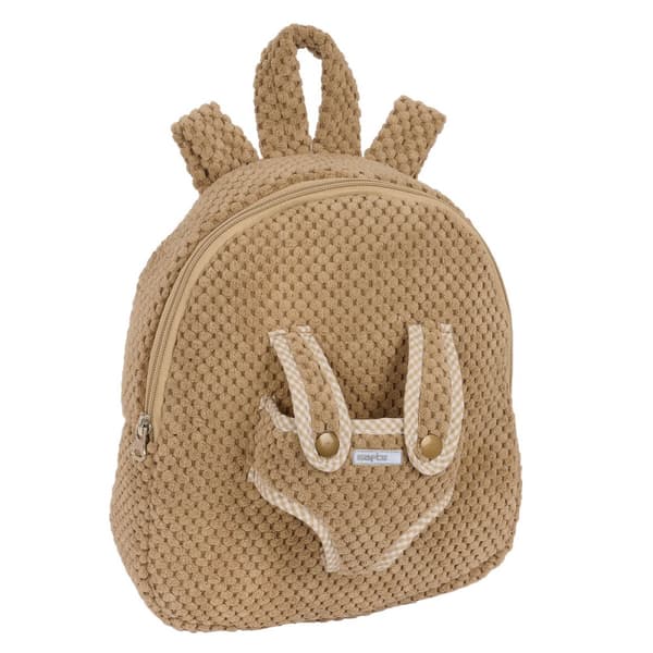 Barnebag Safta Teddybjørn Brun 23 x 27 x 7,5 cm