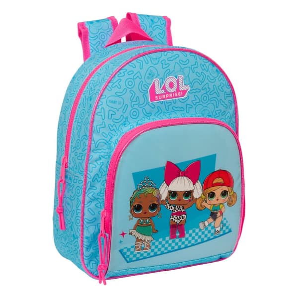 Skolebag LOL Surprise! Divas Blå 28 x 34 x 10 cm