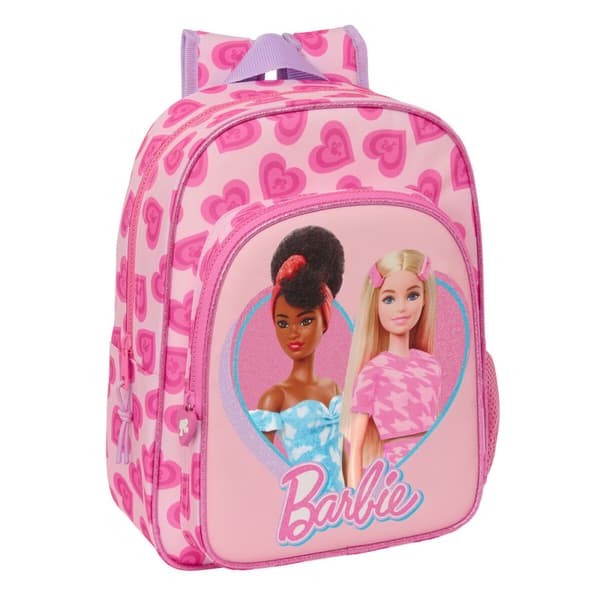 Skolebag Barbie Love Rosa 26 x 34 x 11 cm