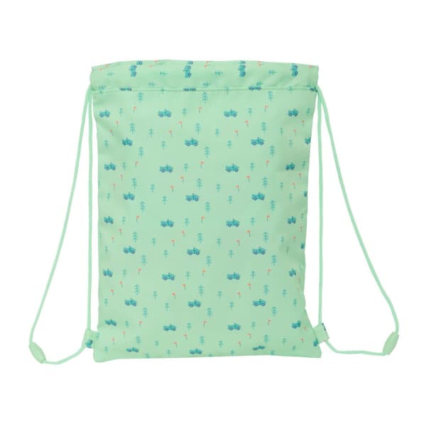 Ryggsekk med Stringer Safta Coches Grønn 26 x 34 x 1 cm