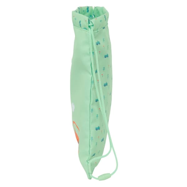 Ryggsekk med Stringer Safta Coches Grønn 26 x 34 x 1 cm