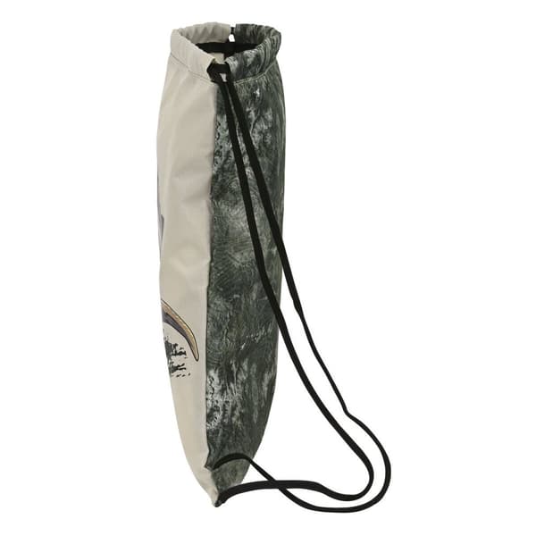 Ryggsekk med Stringer Jurassic World Warning Grå 35 x 40 x 1 cm