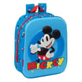 Miniatyrbilde 1 av 3: Skolebag Mickey Mouse Clubhouse Blå 22 x 27 x 10 cm 3D