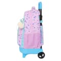 Miniatyrbilde 3 av 3: Skoleryggsekk med Hjul Frozen Cool days Fiolett Himmelblå 33 x 45 x 22 cm