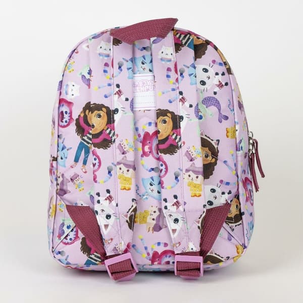 Skolebag Gabby's Dollhouse Rosa 22 x 27 x 9 cm