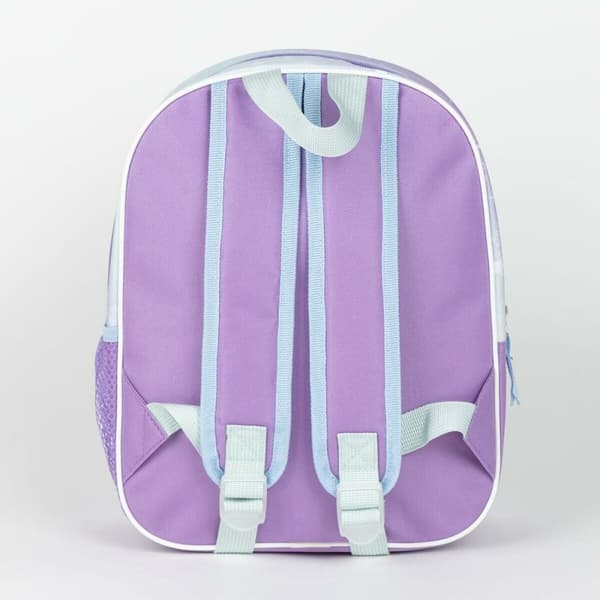 Skolebag Frozen Lyse Blå 31 x 26 x 10 cm