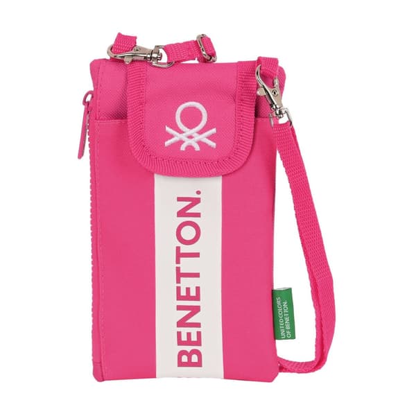Kukkaro Benetton Raspberry Puhelinsuoja Fuksia