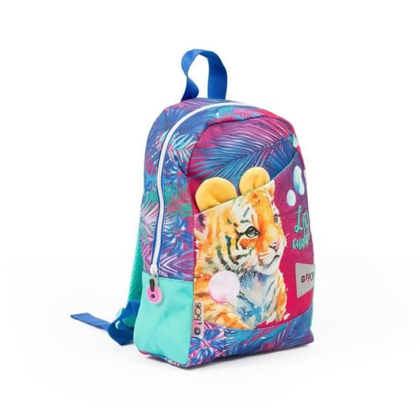 Ryggsäck - GIOCHI PREZIOSI - Sweet Jungle - Ergonomisk - Färgglad - 11,5x25,5x34,5 cm