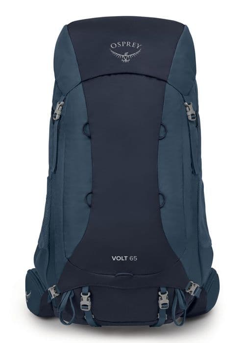Osprey Mörkblå Svart Ryggsäck för män - Volt 65 Muted Space Blue 222933