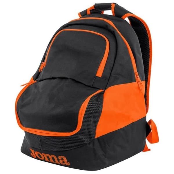 Ryggsäck - JOMA - Diamond II S - Svart - Framtida öppning - Kapacitet 23,5L - Mikrofiber