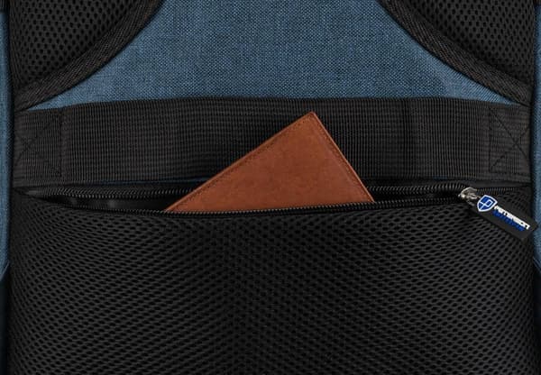 Rejse, vandtæt polyester rygsæk med plads til en bærbar computer - Peterson
