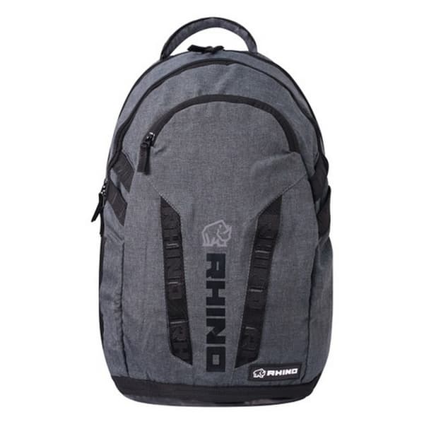 Rhino Logo Match Backpack Grey One Size